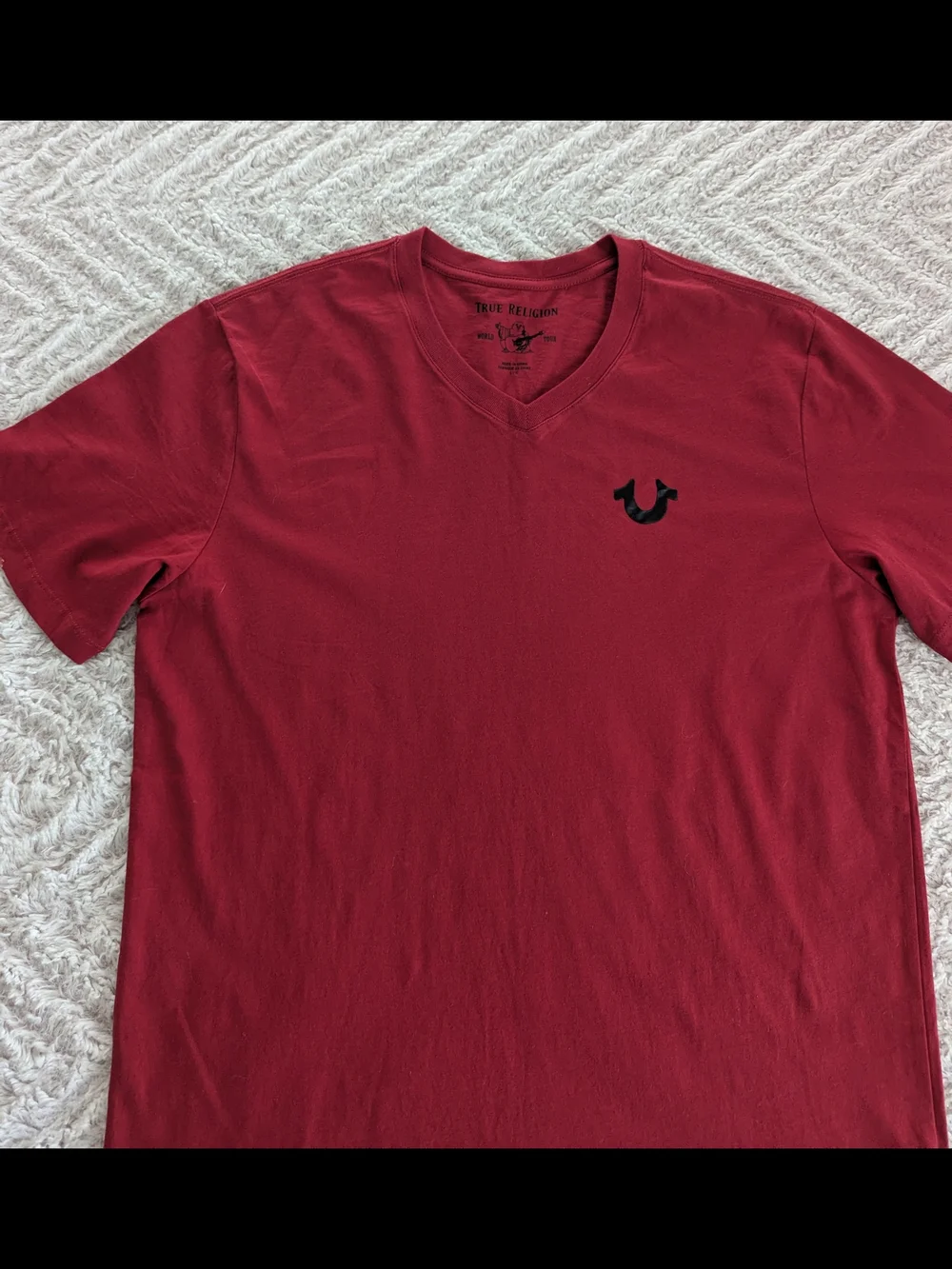 NWT True Religion Logo Tee